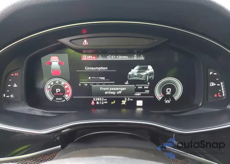 2023 Audi Sq7 Prestige Tfsi Quattro Tiptronic из США, поврежденный, VIN WA1VWBF77PD003852